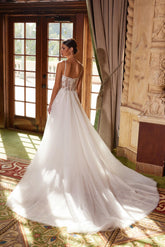 Nox Anabel JE-1021 Embroidered Tulle Bridal Gown